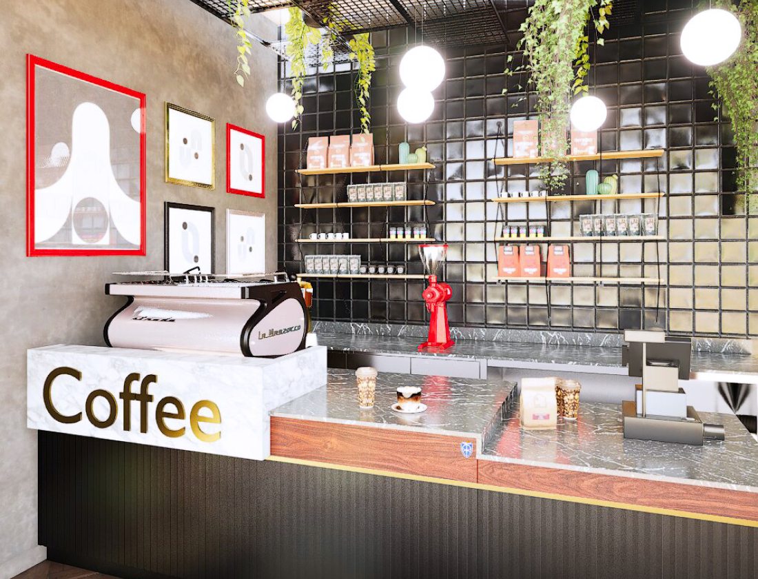 Coffee Shop background